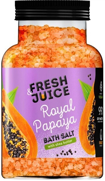 Соль для ванн Fresh Juice Royal Papaya 700 г фото1
