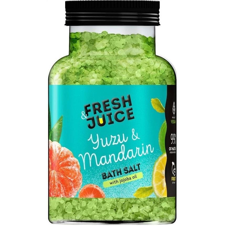Соль для ванн Fresh Juice Yuzu & Mandarin 700 г фото 1