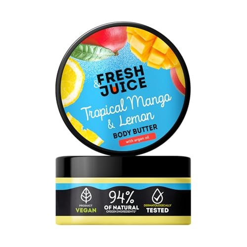 Масло для тела Fresh Juice Tropical Mango & Lemon 200 мл (4823015946080) фото1