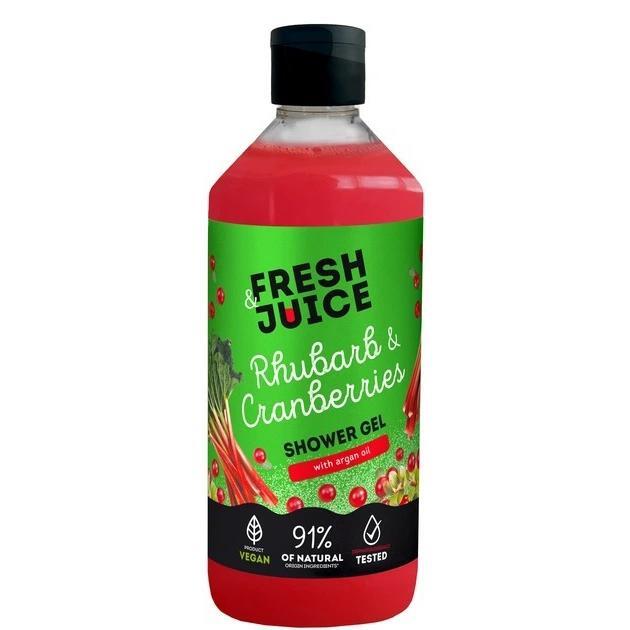 Гель для душу Fresh Juice Rhubarb & Cranberries 473 млфото1