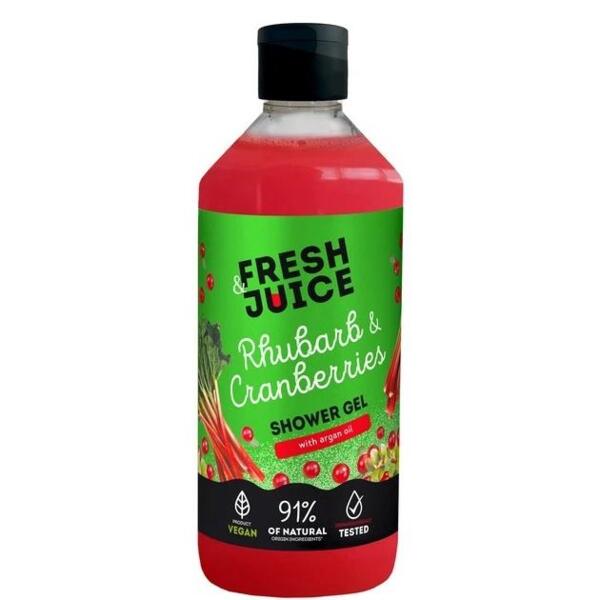 

Гель для душа Fresh Juice Rhubarb & Cranberries 473 мл
