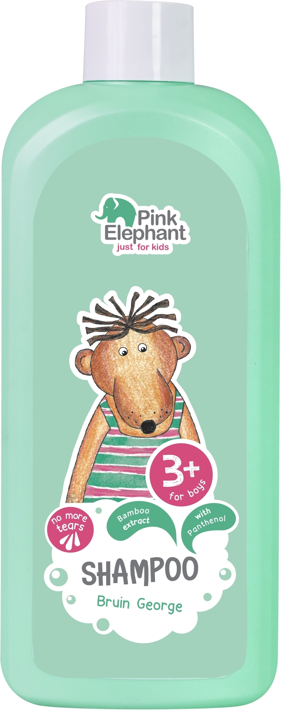Шампунь для волосся Pink Elephant Ведмедик Джордж 500 мл (8588006040937) фото1