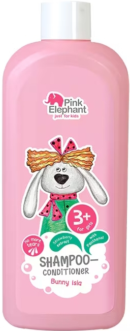 Шампунь-кондиціонер для волосся Pink Elephant Зайка Ісла 500 мл (8588006040944) фото1