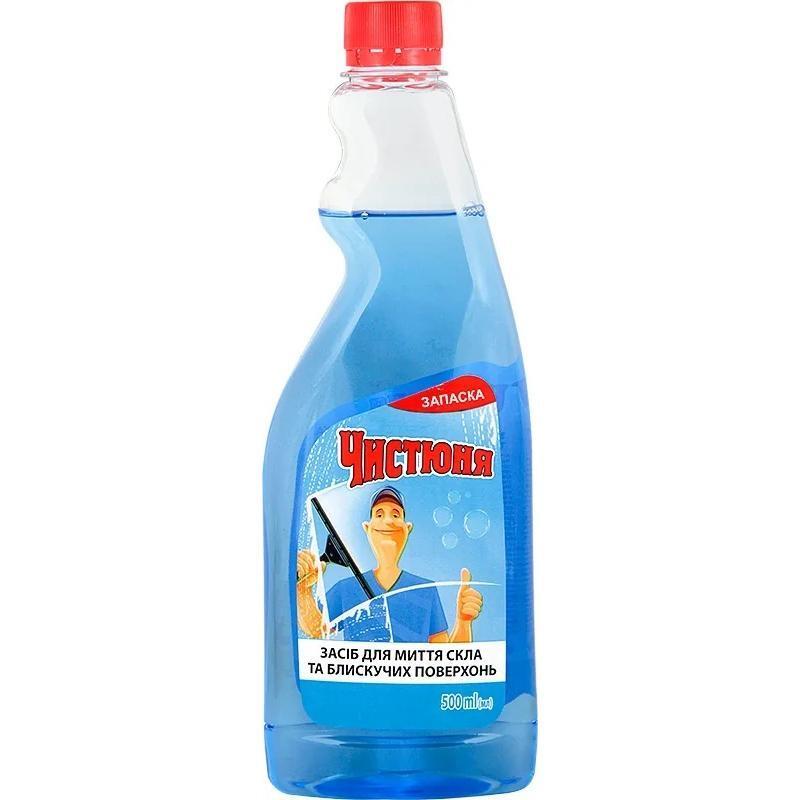 Средство для мытья стекол Чистюня Запаска 500 мл фото 1