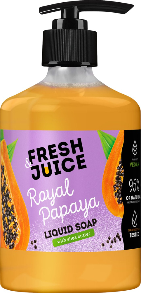 Жидкое мыло Fresh Juice Royal Papaya 460 мл (4820168435348) фото1
