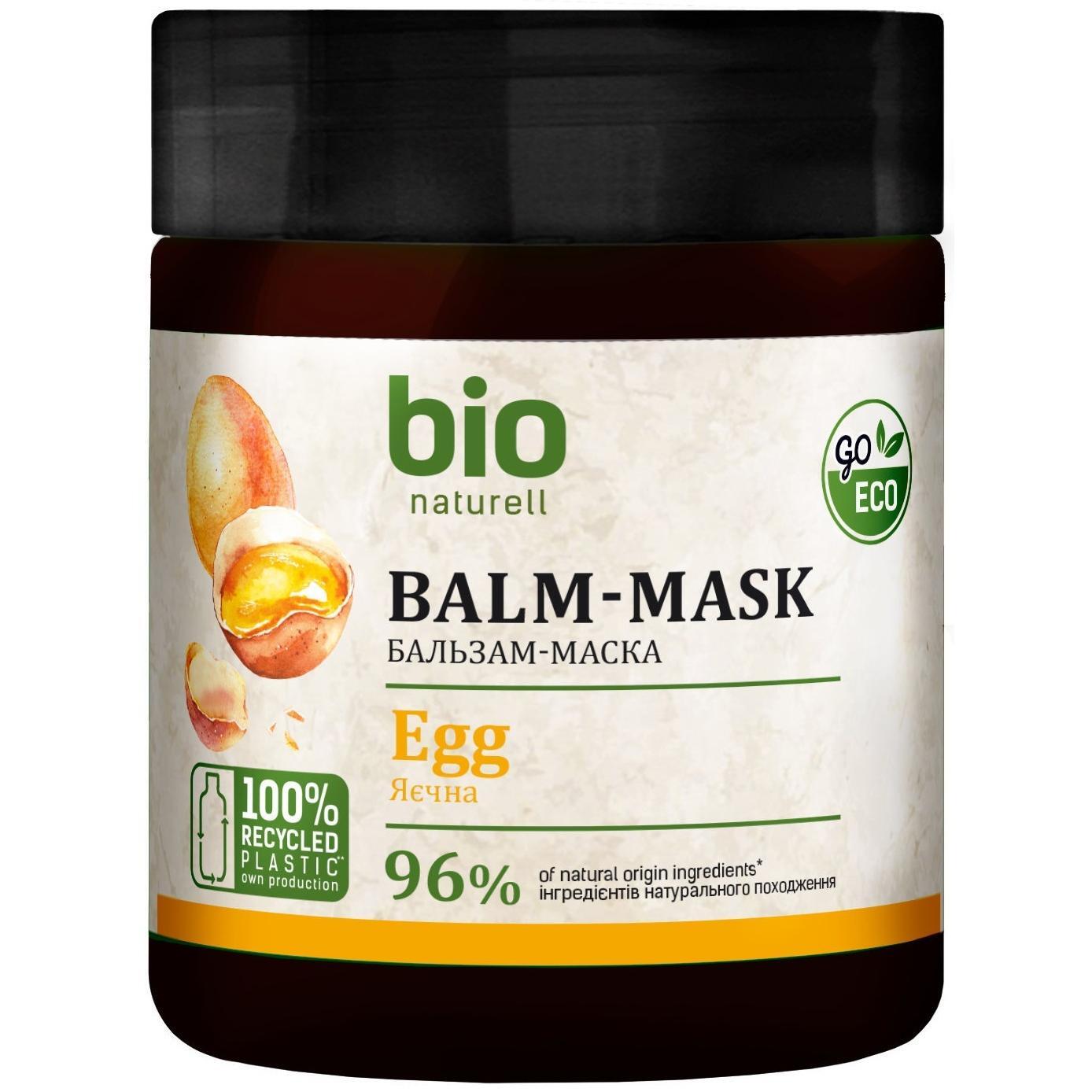 Бальзам-маска для волос Bio Naturell Яичная 480 мл фото 1