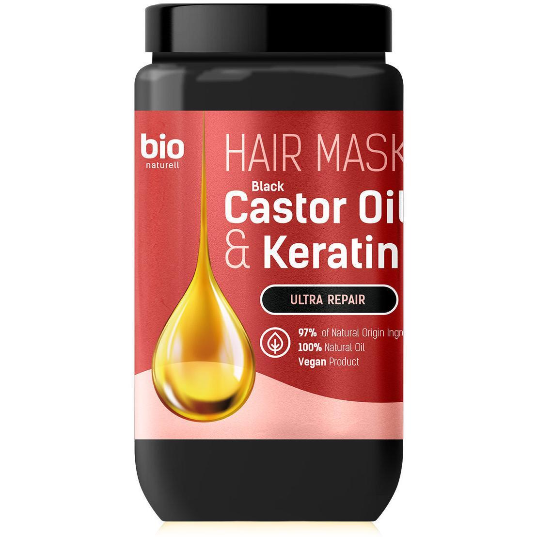 Маска для волосся Bio Naturell Black Castor Oil & Keratin 946 млфото
