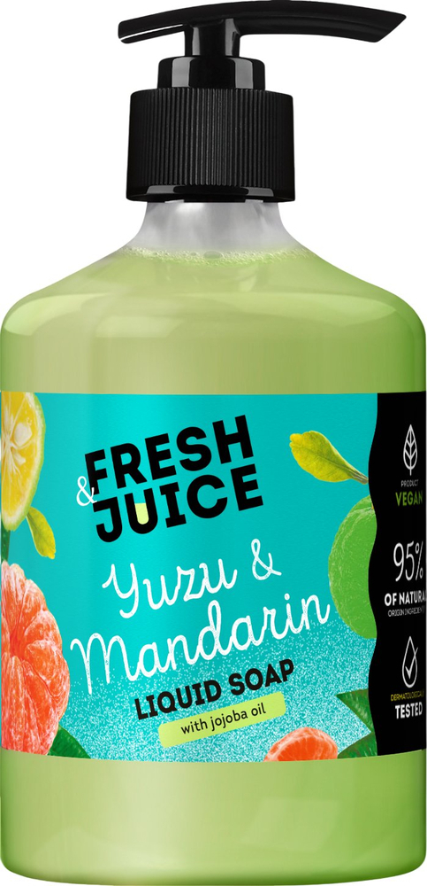 Жидкое мыло Fresh Juice Yuzu & Mandarin 460 мл (4820168435379) фото1