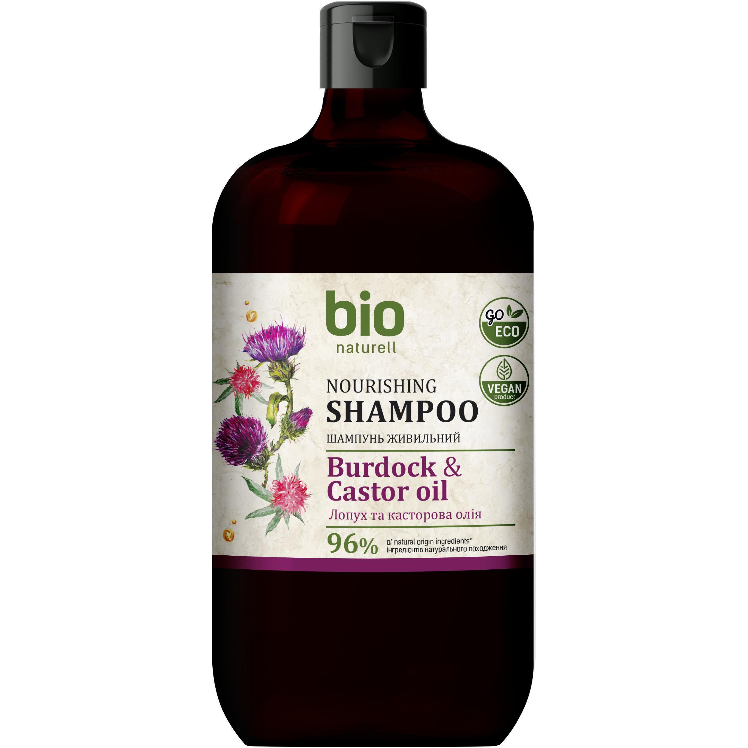 Шампунь для волос Bio Naturell Eco Burdock & Castor Oil 946 мл фото 1