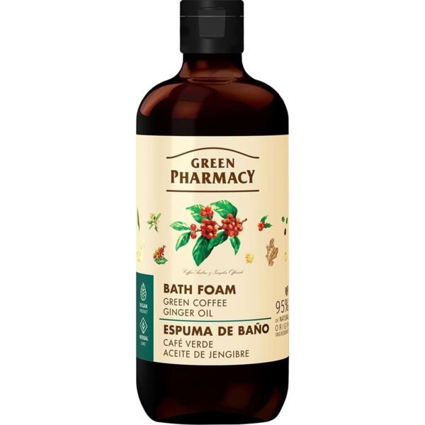 

Пена для ванн Green Pharmacy Зеленый кофе и имбирное масло 500 мл