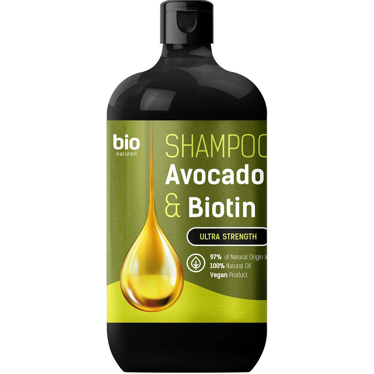 Шампунь для волос Bio Naturell Avocado Oil & Biotin 946 мл фото 1