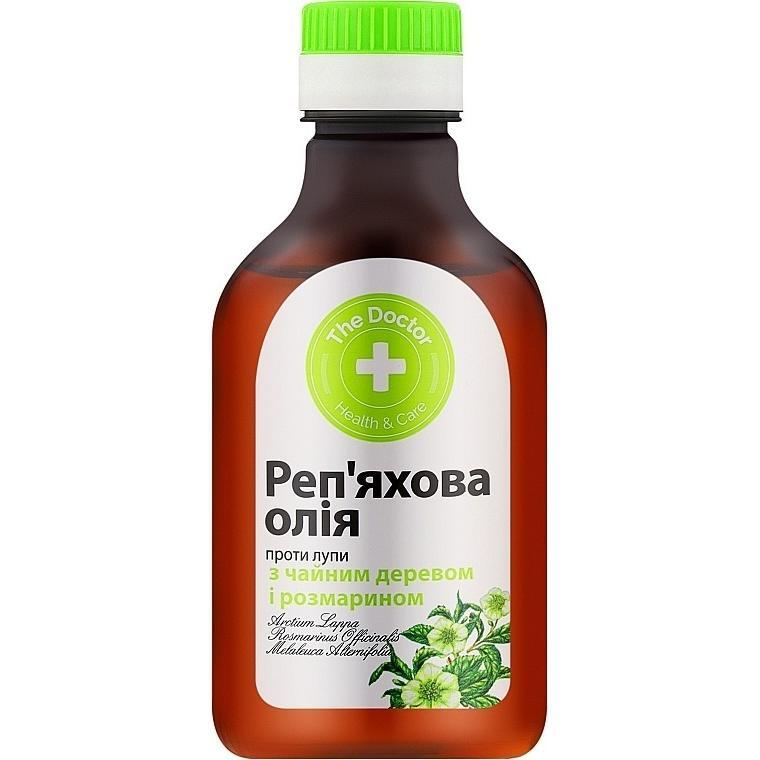 Репейное масло для волос The Doctor Health & Care Против перхоти 100 мл фото 1