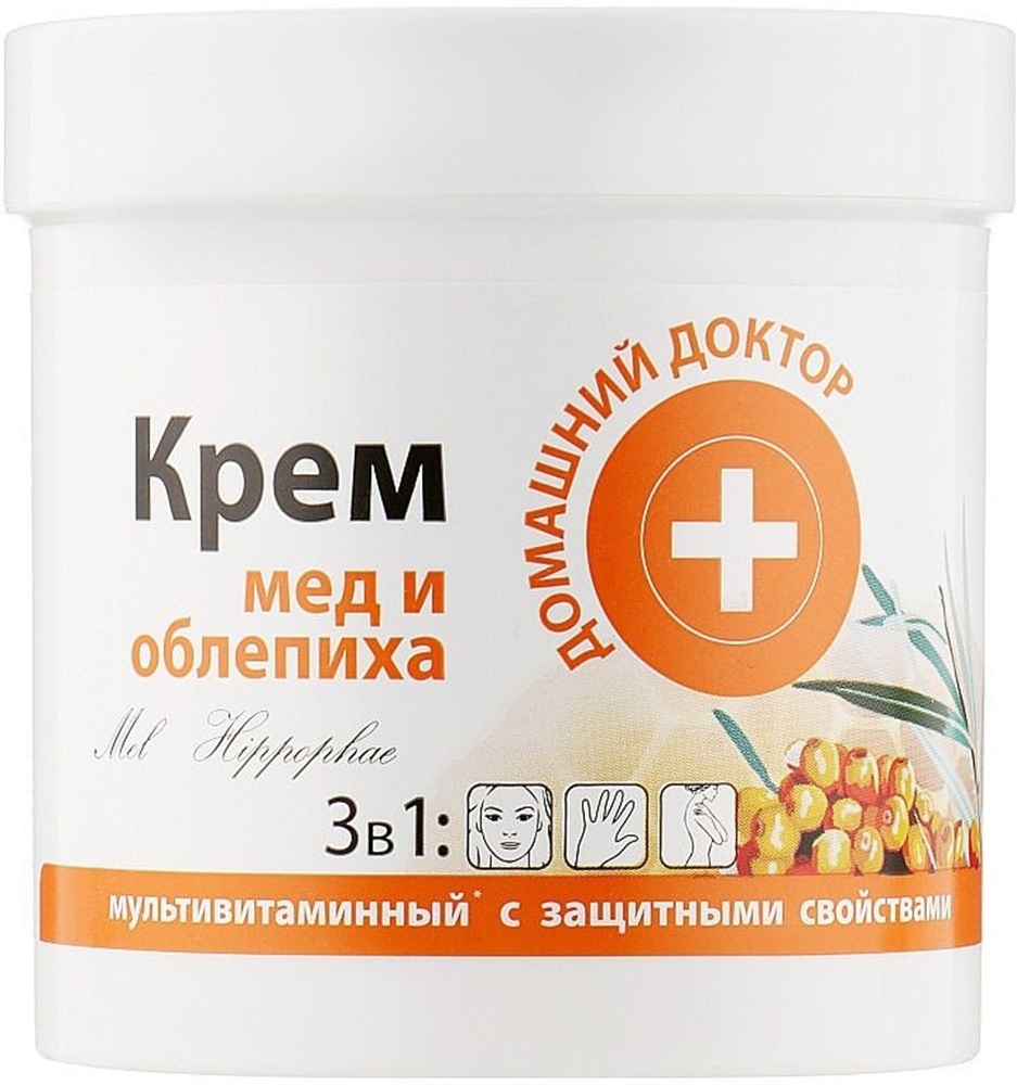 Крем The Doctor Health & Care Мед та обліпиха 250 мл фото1