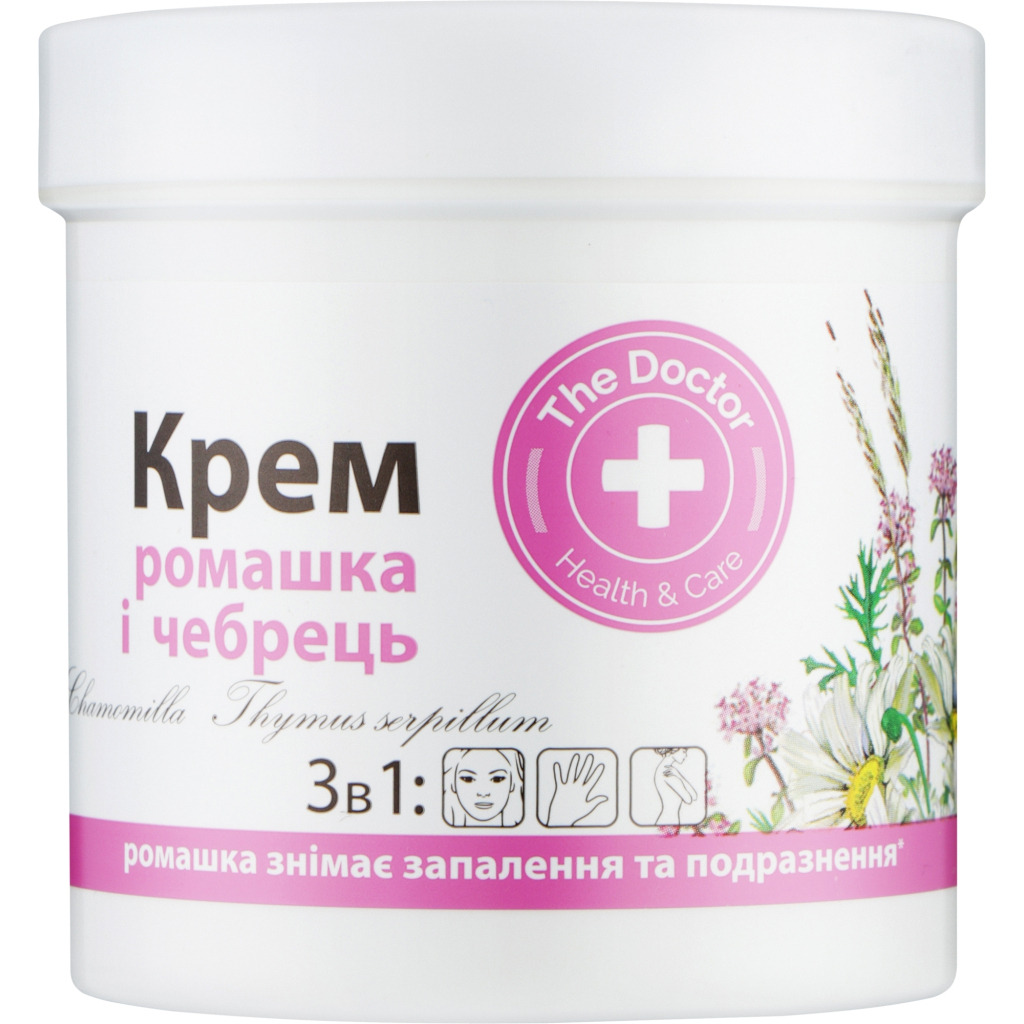 Крем The Doctor Health & Care Ромашка та чебрець 250 мл фото1