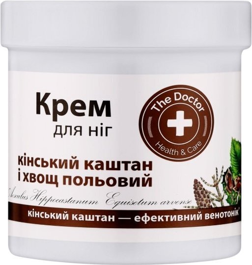 Крем для ног The Doctor Health & Care Конский каштан и хвощ полевой 250 мл (4823015924477) фото1