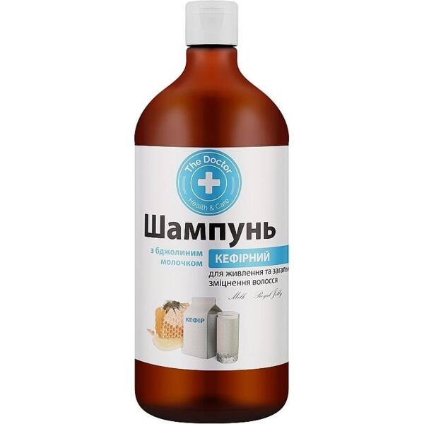 Шампунь Домашний доктор Кефирный с пчелиным молочком 1 л