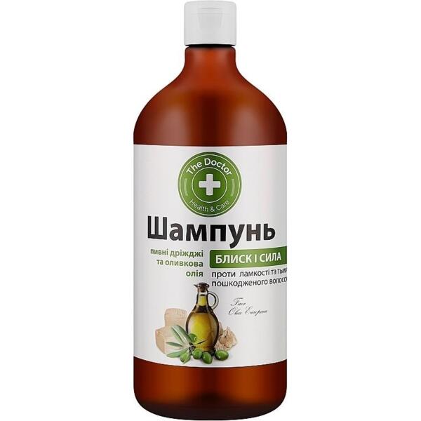 Шампунь Домашний доктор Пивные дрожжи и оливковое масло 1 л