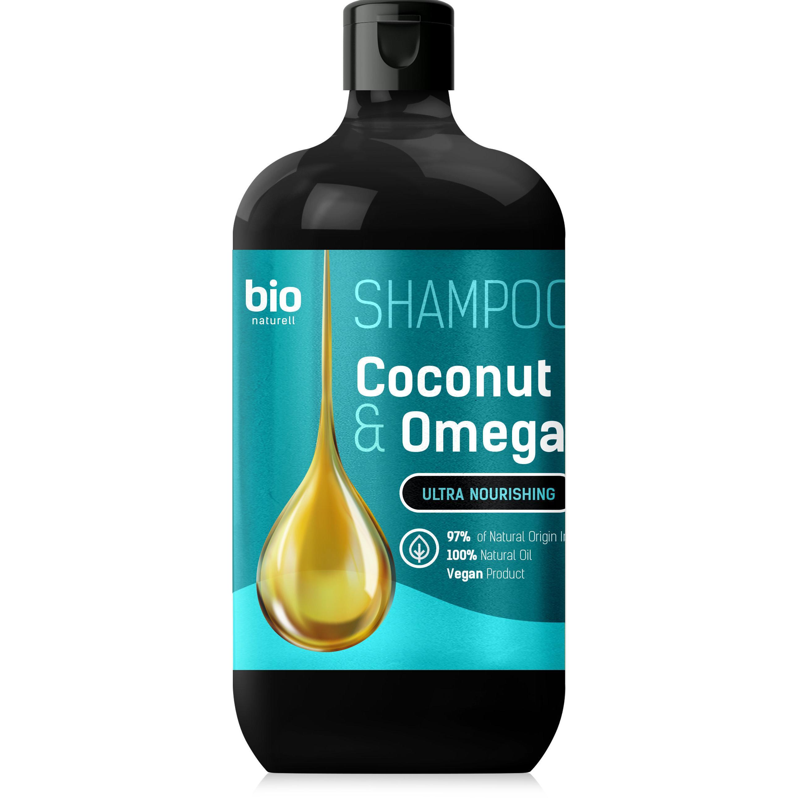 Шампунь для волос Bio Naturell Coconut Oil & Omega 946 мл фото 1
