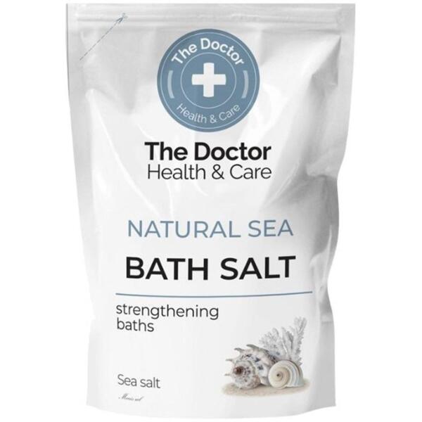 

Соль для ванн The Doctor Health & Care Натуральная морская дой-пак 500 г