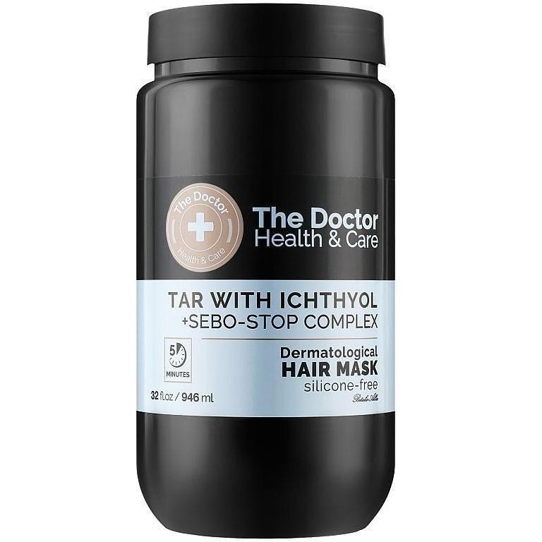 Маска для волосся The Doctor Tar with Ichthyol & Sebo-stop Complex 946 млфото1