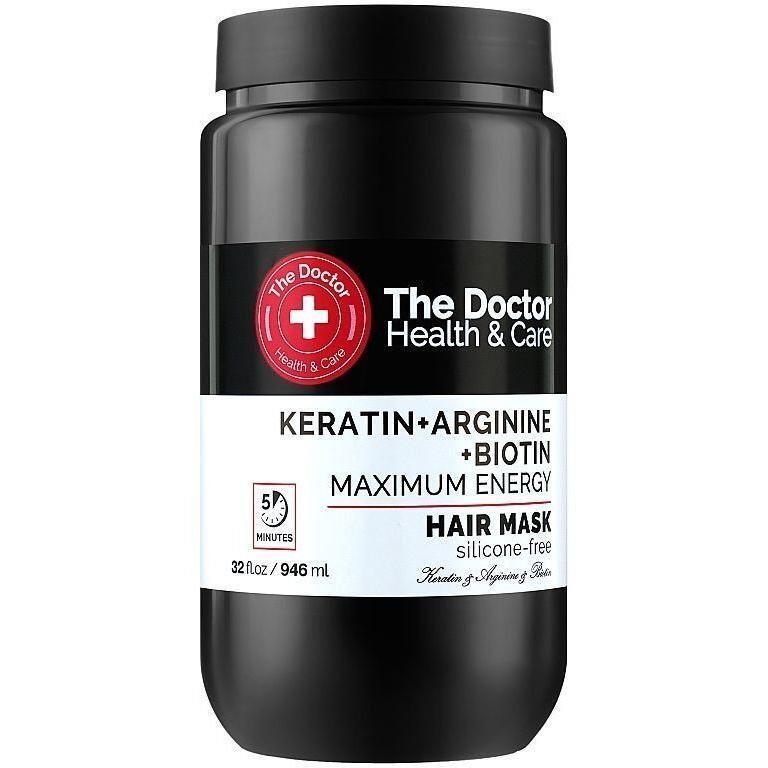 Маска для волосся The Doctor Кератин та аргінін 946 млфото