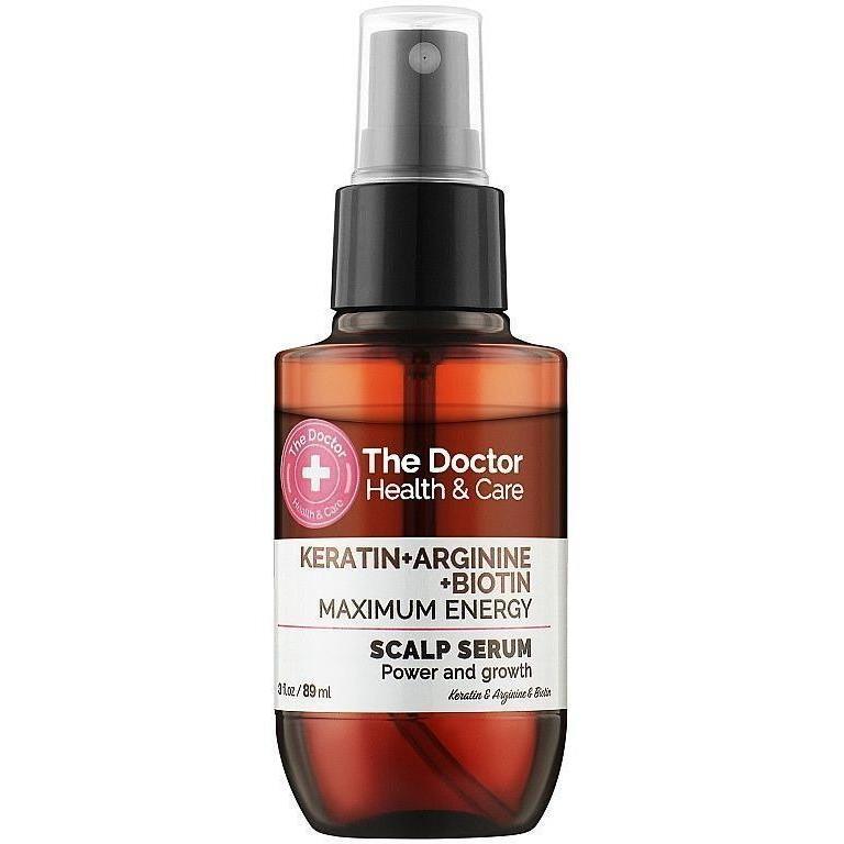 Сироватка для волосся The Doctor Кератин, аргінін та біотин Максимальна сила 89 млфото1