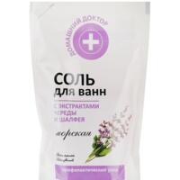 Соль для ванн The Doctor Health & Care Череда и шалфей дой-пак 500 г