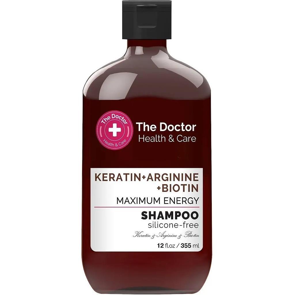 Шампунь для волос The Doctor Keratin & Arginine & Biotin 355 мл фото 1