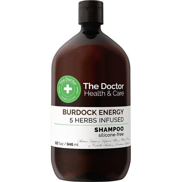 Шампунь для волос The Doctor Burdock Energy & 5 Herbs 946 мл фото 1