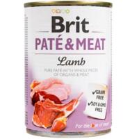 Корм влажный для взрослых собак Brit Care Pate and Meat с ягненком 400 г