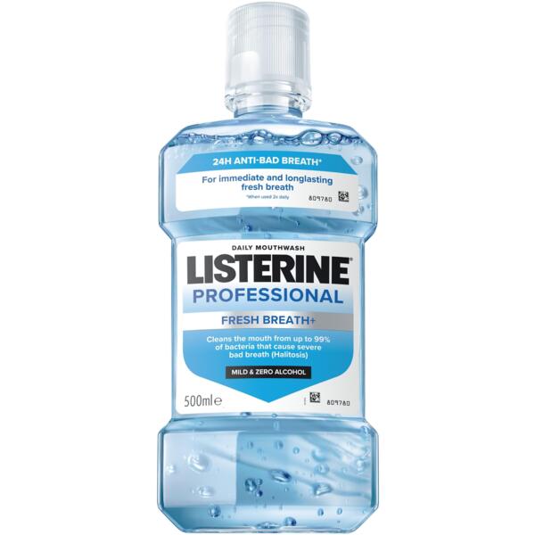 Ополаскиватель для полости рта Listerine Профессиональный Свежее дыхание 500 мл