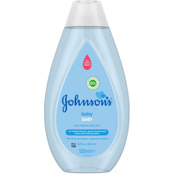 Детская пена для купания Johnson’s 500 мл