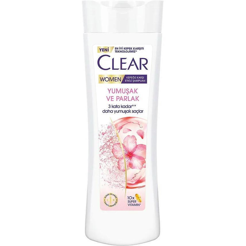 Шампунь против перхоти Clear Мягкость и блеск 350 мл фото 1