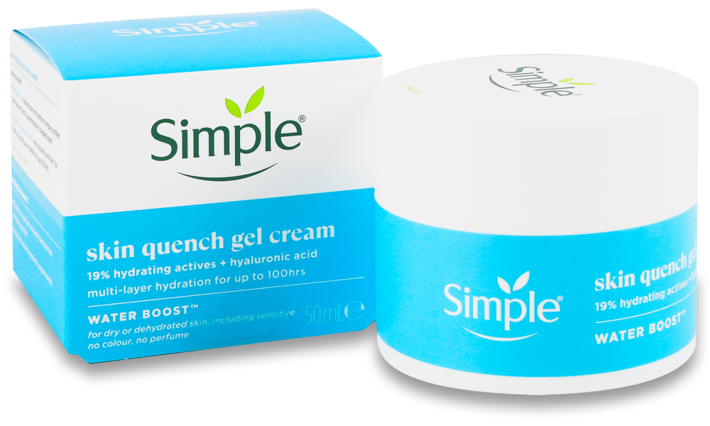 Крем-гель Simple Water Boost до 100 часов увлажнения 50 мл фото 1