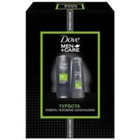 Набір Dove Men Чистота та комфорт 400 мл + Екстра свіжість 72 години 50 мл