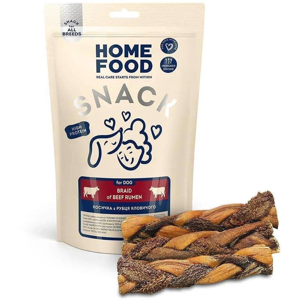 Лакомство для собак Home Food Косичка из рубца говяжьего 80 г фото 1