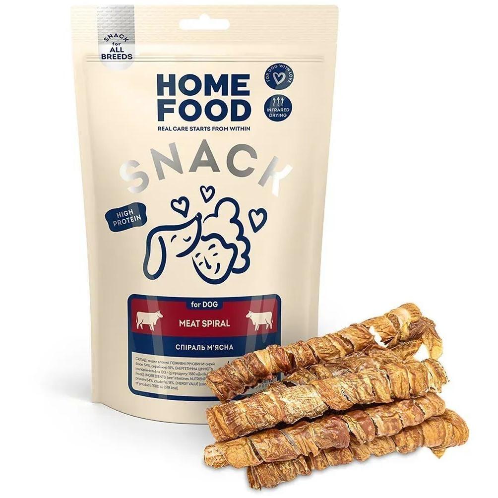Ласощі для собак Home Food Спіраль м’ясна 40 гфото1