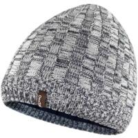 Шапка водонепроницаемая Dexshell Heathered Rib Knit Beanie, onesize (56-58 см), бело-серая