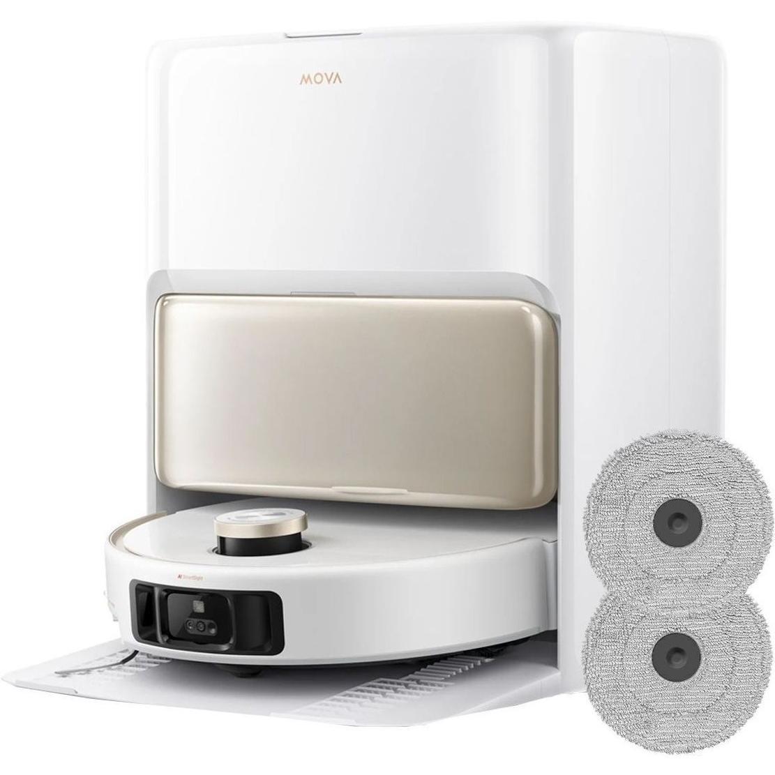 Робот-пилосос Mova V50 Ultra Complete White RLV72LE-1фото