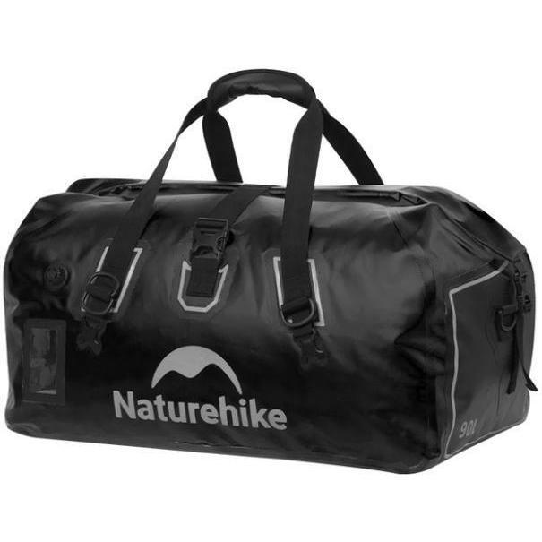 Водонепроникна дорожня сумка Naturehike CNK2450XB015, 90 л, чорнафото1