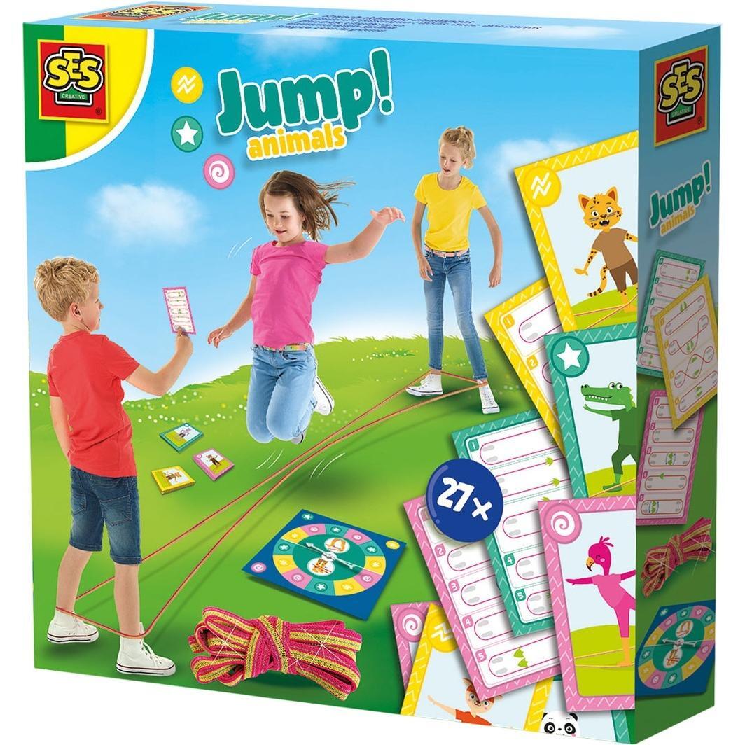 Розвиваюча гра з резинкою для стрибків Ses Creative Стрибуча команда (02248S)фото