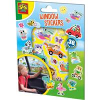Набір наліпок на вікна Ses Creative Веселі тварини (02306S)
