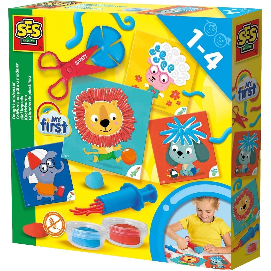 Набір для ліплення Ses Creative "My first" – Весела перукарня (14407S)фото