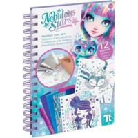 Набор для творчества Nebulous Stars Скетчбук: фантазійне мистецтво з фольги