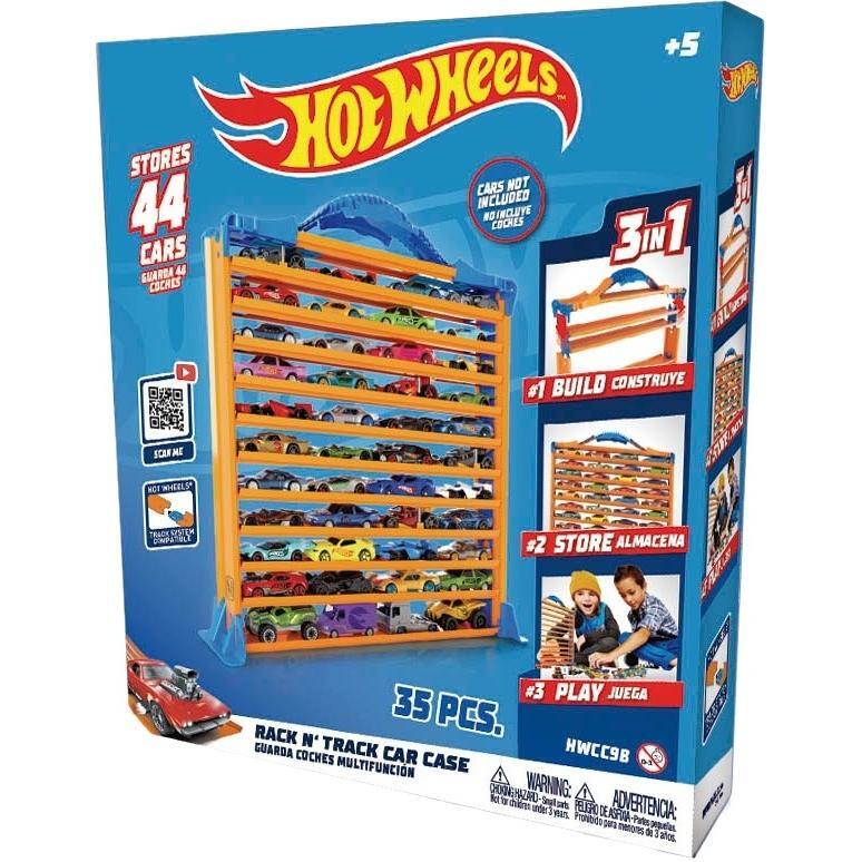 Игровой гараж с дорожками для хранения машинок Hot Wheels (HWCC9B) фото