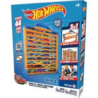 Ігровий гараж з доріжками для зберігання машинок Hot Wheels (HWCC9B)