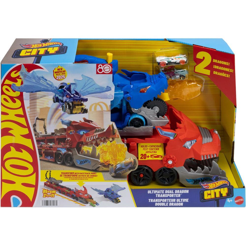 Транспортер-трансформер «Два дракона» Hot Wheels (JBM72) фото
