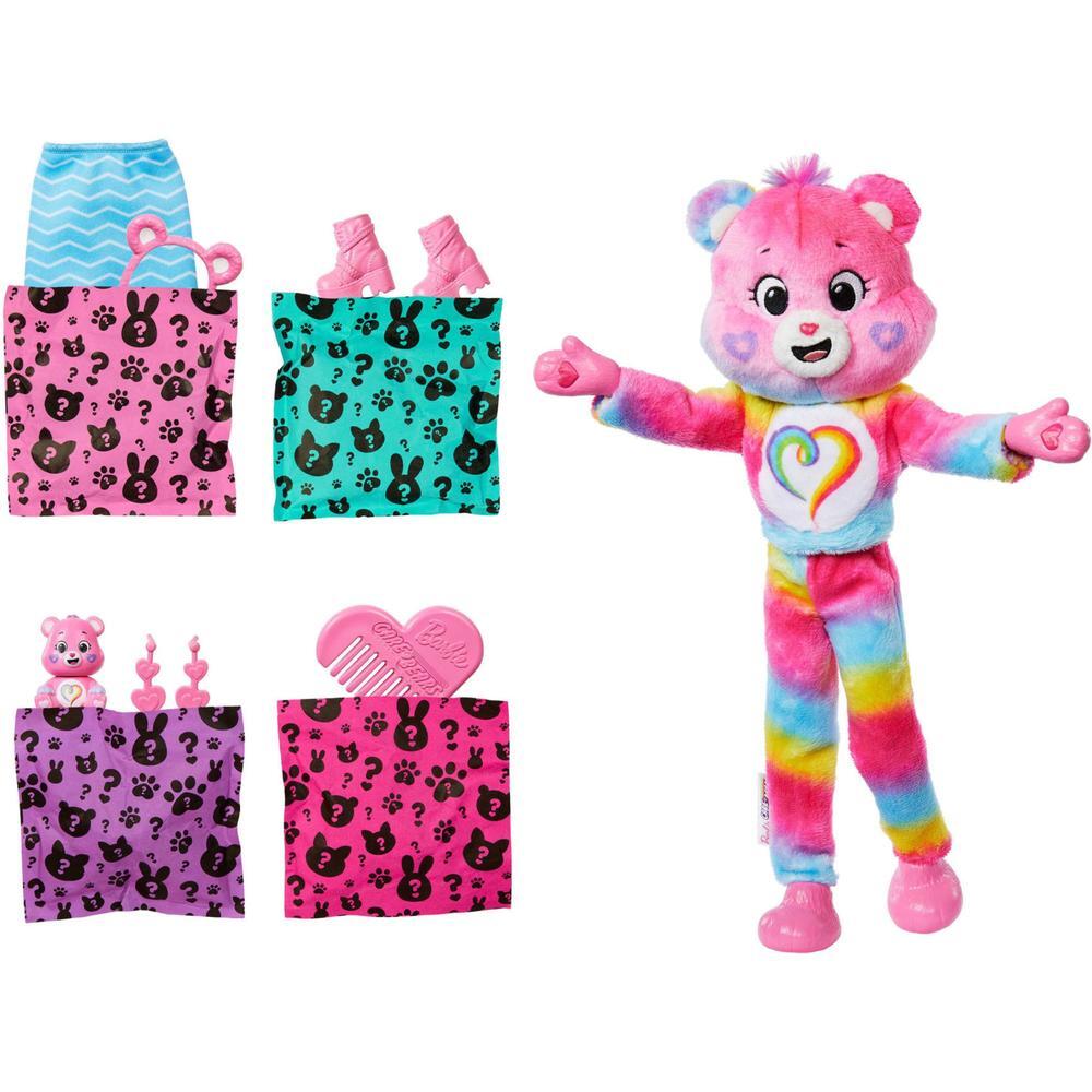 Лялька Barbie "Cutie Reveal" серії "Care Bears: нова хвиля" – ведмедик Єдність (JFV60)фото