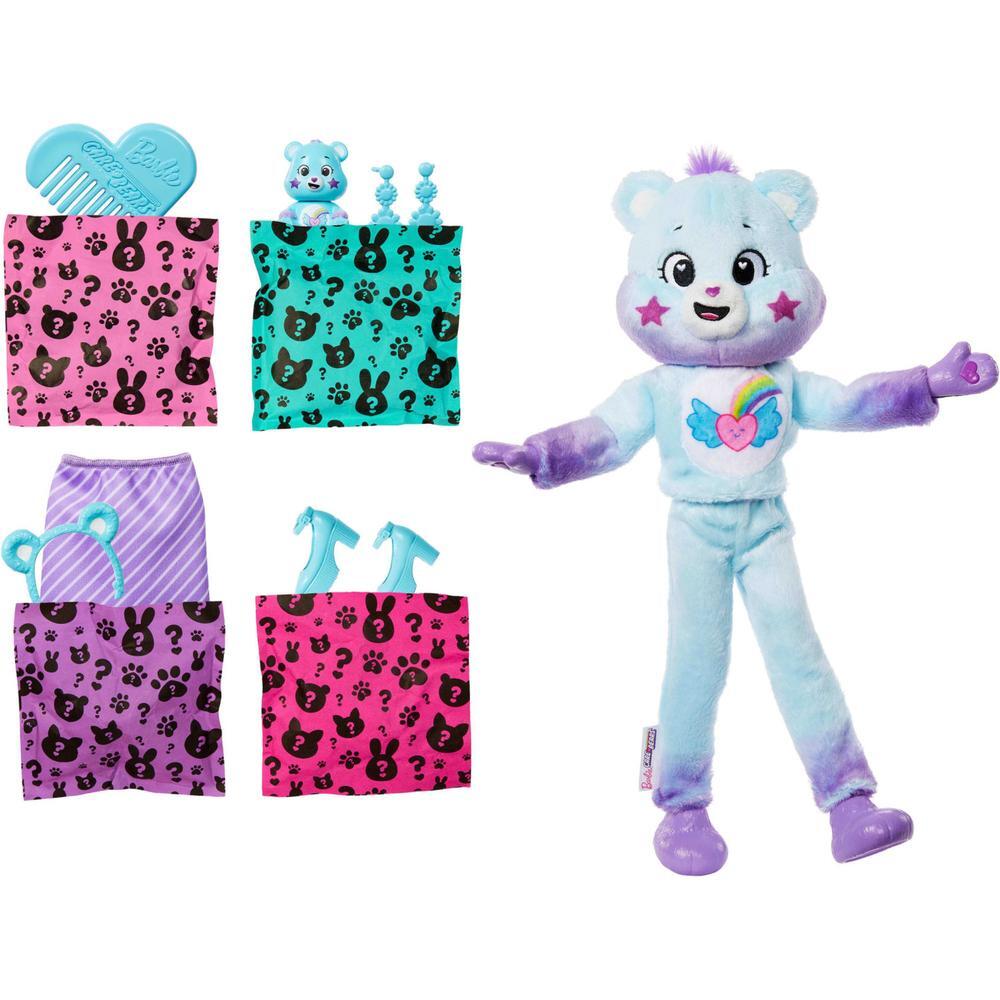 Лялька Barbie "Cutie Reveal" серії "Care Bears: нова хвиля" – ведмедик Мрійник (JFV61)фото