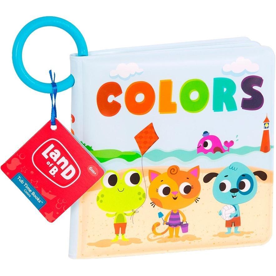 Развивающая баттатокнижка для ванны – Изучаем цвета (LB1837GZ) фото 1